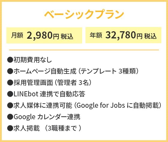 ベーシックプラン